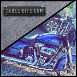 "Prewired" 14" Rise 1.5" Diameter Chrome "ABS" Big Daddy Bar Complete Handlebar Kit for 2008-2013 FLH Harley Touring