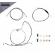 Stainless "ABS" Cable Kit for 2008-2013 Harley Davidson Touring 