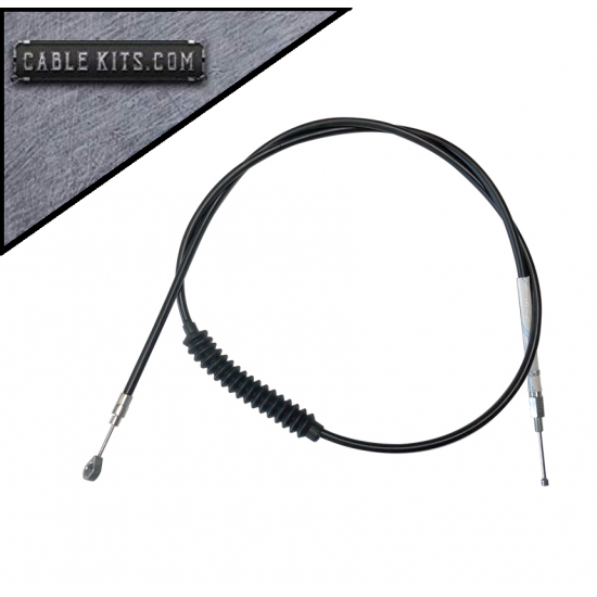 Cable Kits Standard/Flat Black 2-Piece Clutch Cable