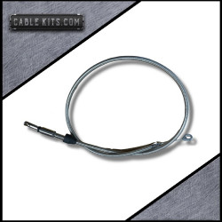 Cable Kits Braided Stainless Steel Top Half Clutch Cable 2021-2023