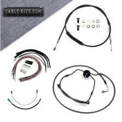  "NON ABS" Cable Kit with Electrical for 2008-2013 Harley Davidson Touring 