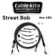 Non ABS Cable Kit with Electrical for 2018-2024 Harley Davidson Street Bob 