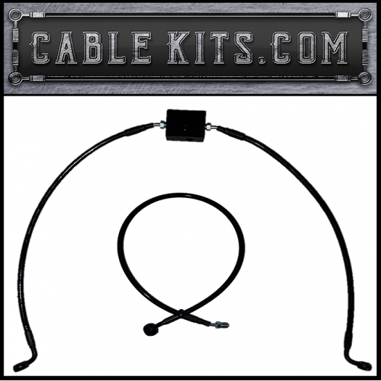 Non ABS Cable Kit with Electrical for 2022-2023 Harley Davidson Fat Bob