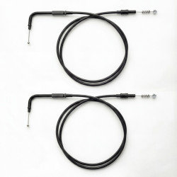 Throttle & Idle Cable Kit for Harley Davidson Dyna and Softail Models